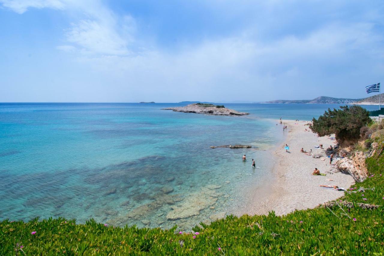 Beach House Near Athens Agia Marina  Экстерьер фото